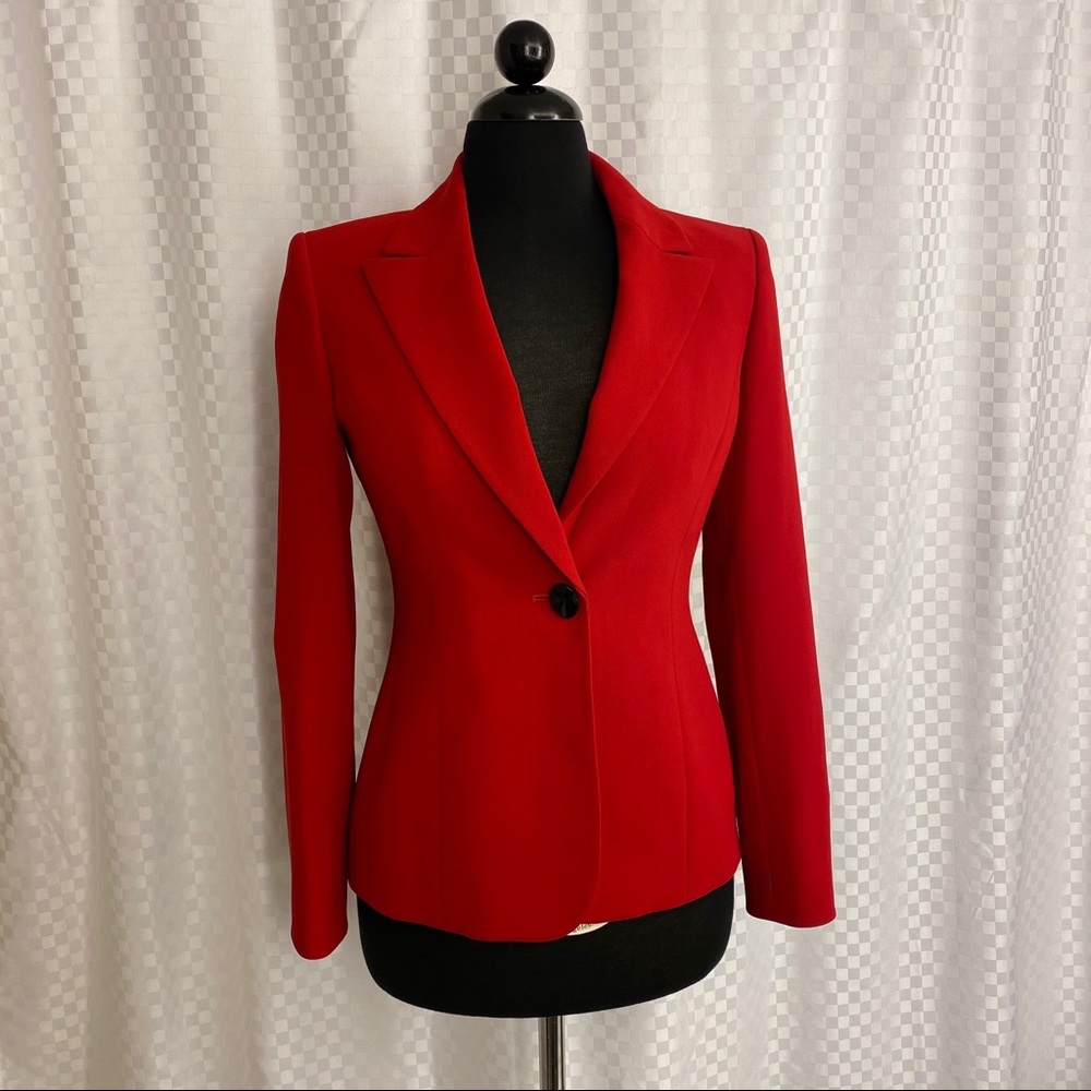 Kasper Blazer in Red